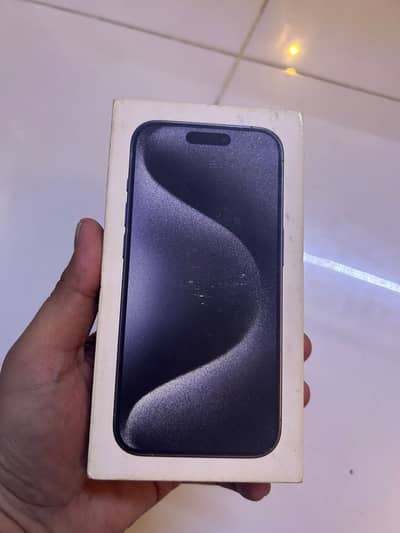 Iphone 15 pro pta approved 128GB