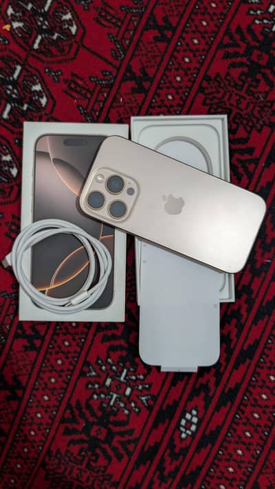 IPhone 16 pro Non PTA 256GB