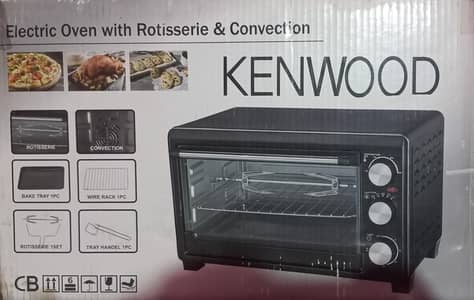 electric oven with rotisserie & convection