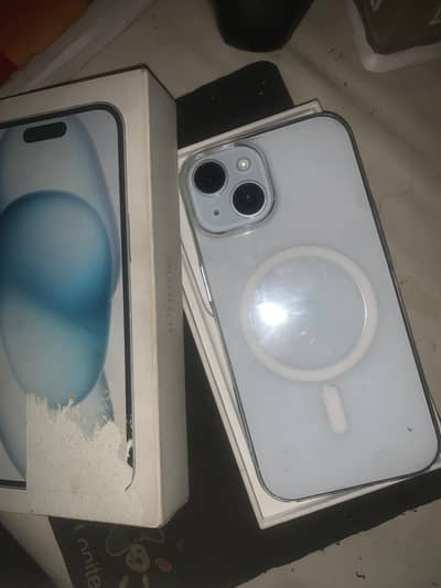 Iphone 15 ice blue Jv 128gb