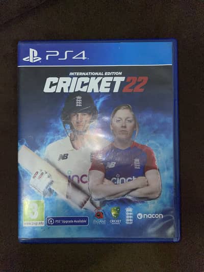 CRICKET 22 PS4