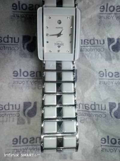 Imperial Geneve Ceramic Watch – Stylish Men Watch”