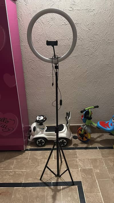 Tripod stand and wireless mic