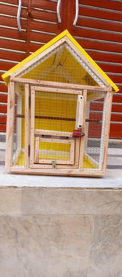 wood cage