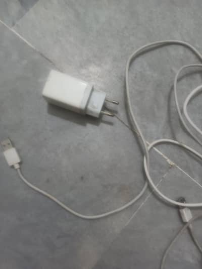 original charger with data cables