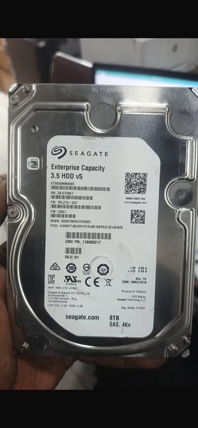 8TB SAS 3.5”