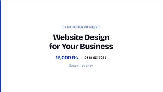 A website that actually works - Web Designer Website Developer Karachi