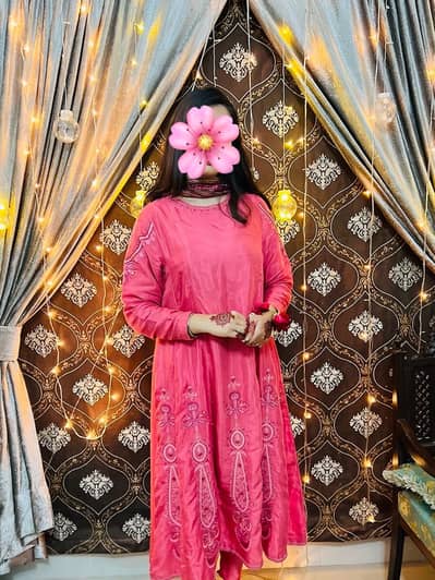 Ethnic frock stitched