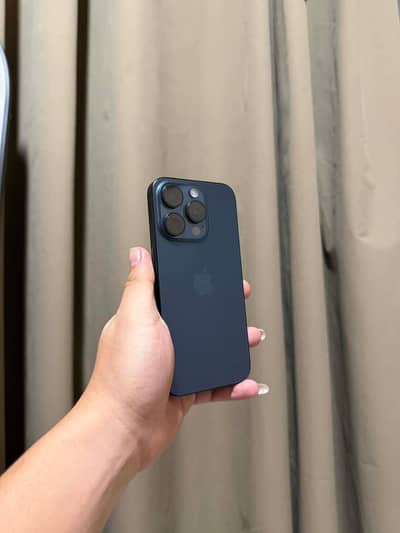iPhone 15Pro Non Pta Sim Locked 256GB Blue Titanium WaterPack 90+ Batt