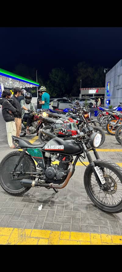 Fz16 Modified into honda cg125