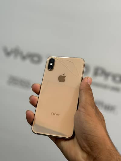 iphone xs pta approved  256gb storage with orignal box orignal charger