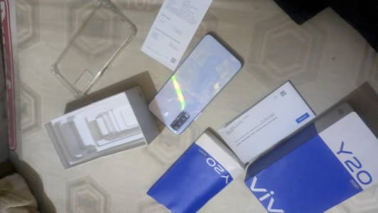 Vivo y20 Pta Approved Full box