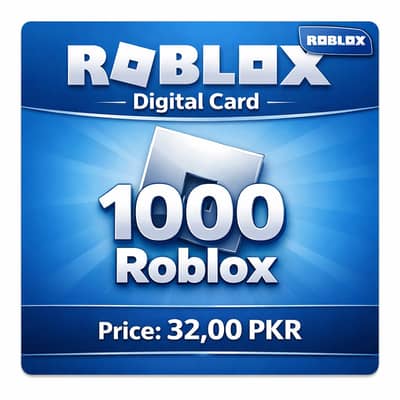 Roblox Digital Card - 800 & 1000 Points