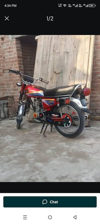 HONDA 125 CG MODAL 2011
