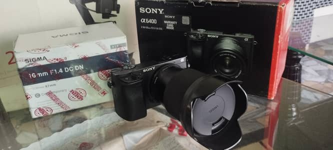 Sony a6400 + Sigma 16mm + Crane 2