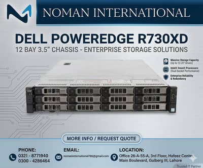 DELL POWER EDGE R730 XD 12 BAY | server
