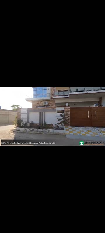 Stunning 240 Square Yards House In Al-Jadeed Residency Available