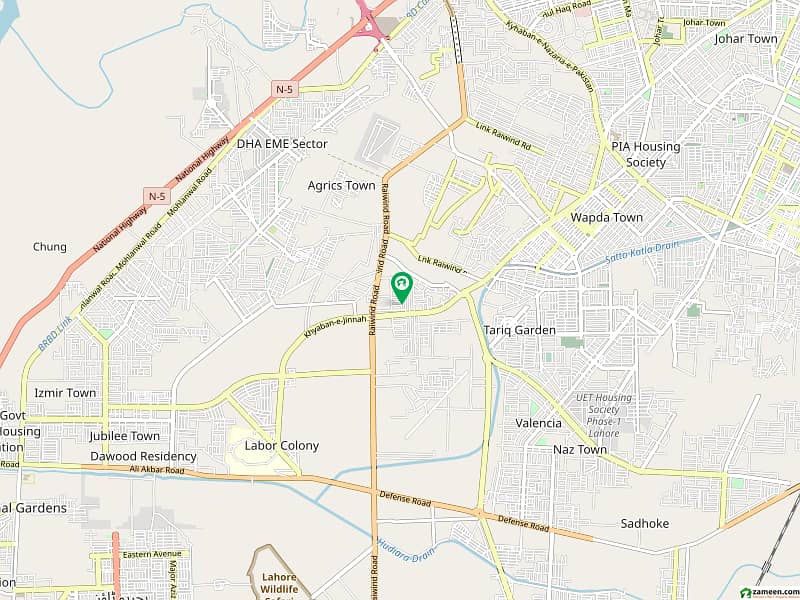 1 Kanal Plot Facing Park 0