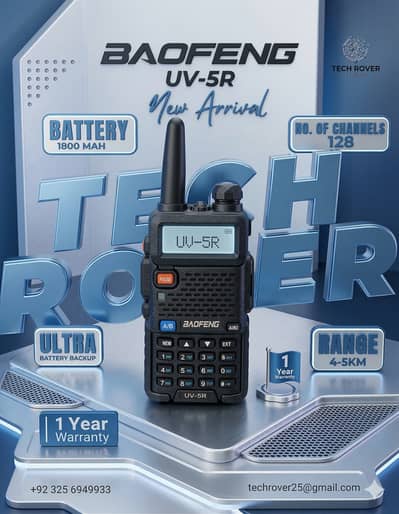 Walkie Talkie | Wireless Set Baofeng Uv-5rA Two Way Radio | pair  Pai