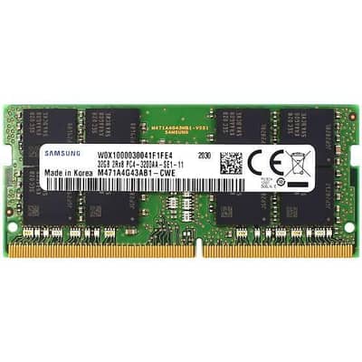 32GB DDR4 3200Mhz Original RAM Slot