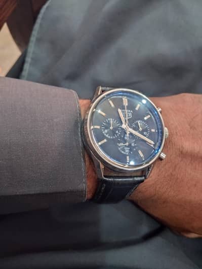 stainless steel watch