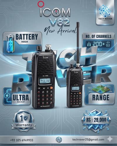 Walkie talkie ,Motorola,icom V80 LONG rang Communication Wirless Set