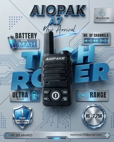 Walkie talkie ,Motorola, Aiopak A7 kenwood | Wirless Set