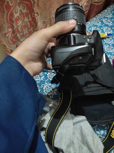 Nikon D3400 camera with 18 by 55 mm lence