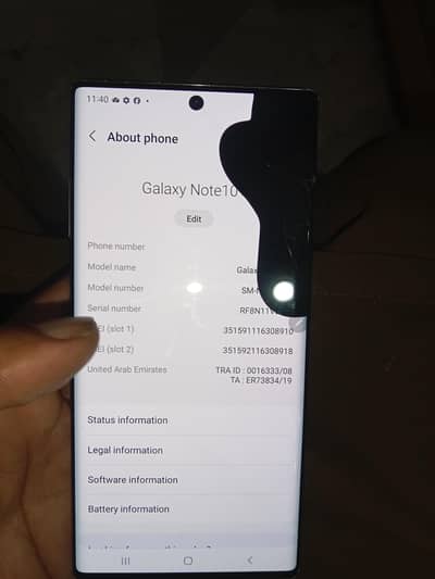 samsung not 10 pls  12 . . 256