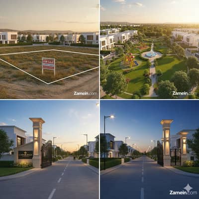 10 Marla Corner Open Form Plot For Sale In Toheed Block, Sector F Prime Location