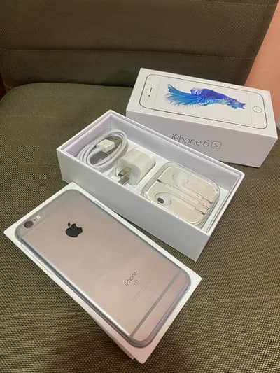 iPhone 6s Plus 128gb with box 0323/056/58/33 WhatsApp no