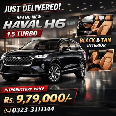 Brand New Haval H6 1.5 Turbo – Luxury Meets Performance
