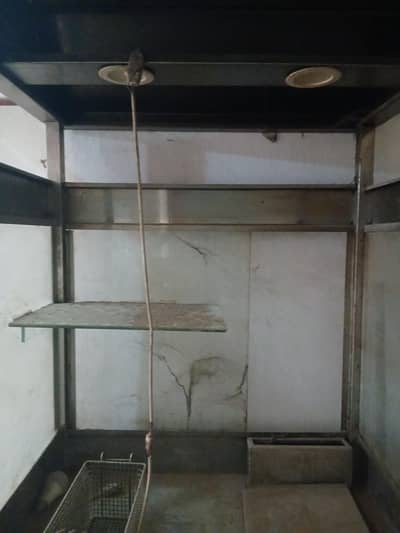 Chips Making/Burger Counter.