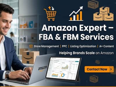Amazon Expert in Sialkot, Amazon FBA Expert, Amazon PPC Manager