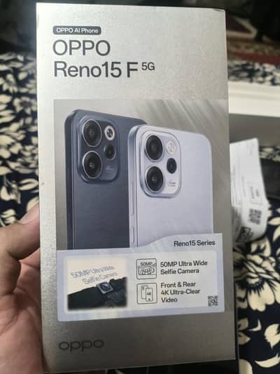 OPPO Reno 15 F 5g 8 256 just box oppen