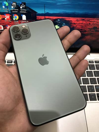 Iphone 11 Pro Max Dual PTA Approved.