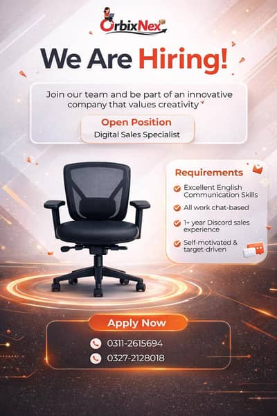 Hiring Digital Sales Specialist  Chat Based Job (Male/Female)