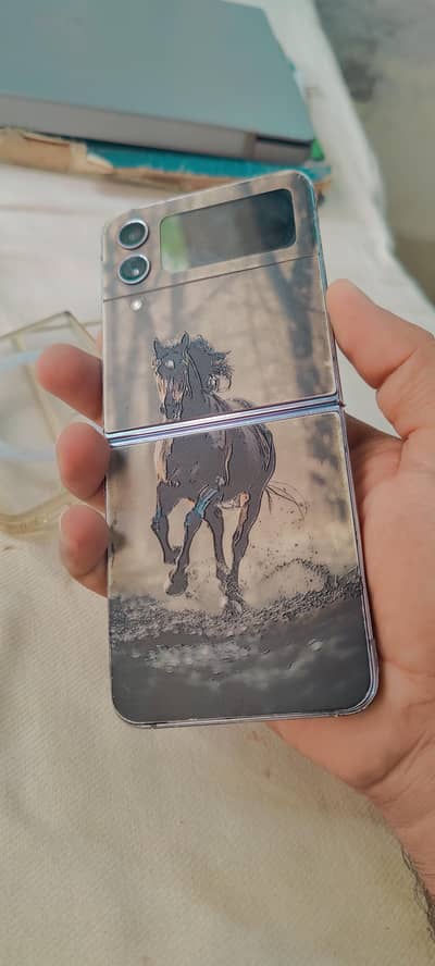 samsung z flip 4 12gb/256gb dual sim 10/9 sale/exchange