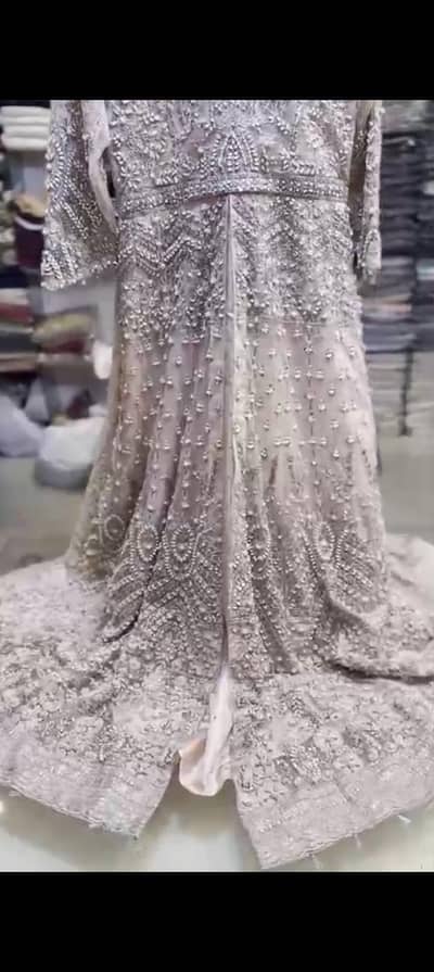 Akbar Aslam bridal maxi for valima