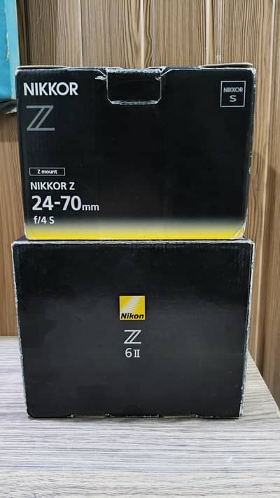 Nikon Z6II with kit lens