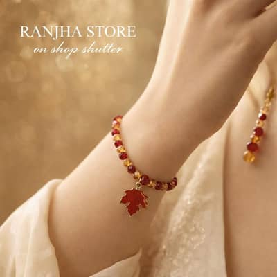 Elegant Crystal Beaded Bracelet | Premium Quality | Stylish & Trendy