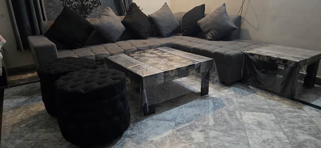 complete L shaped corner for sale