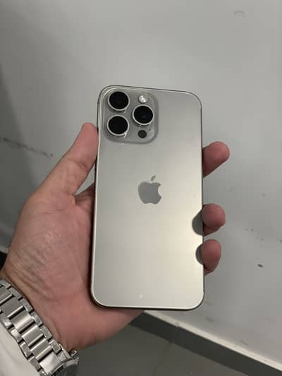 iPhone 15 pro max jv natural titanium 256 gb