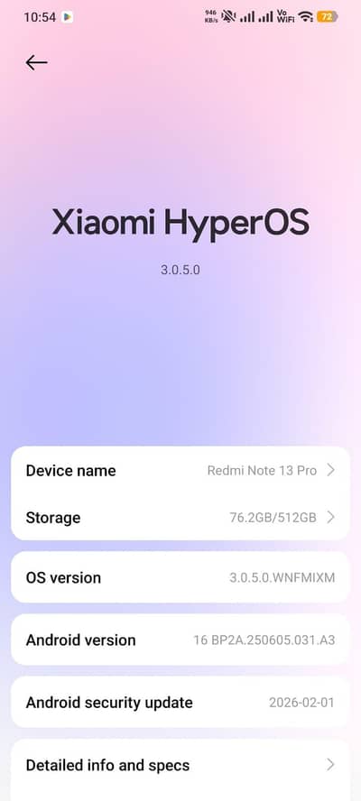 redmi note 13 pro 12/512 all ok and original