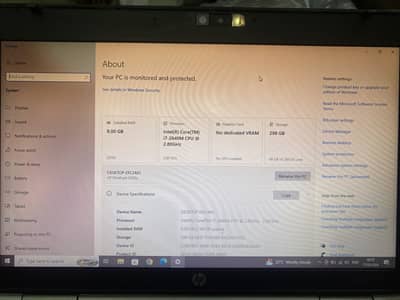 HP core i7  vPro elitebook