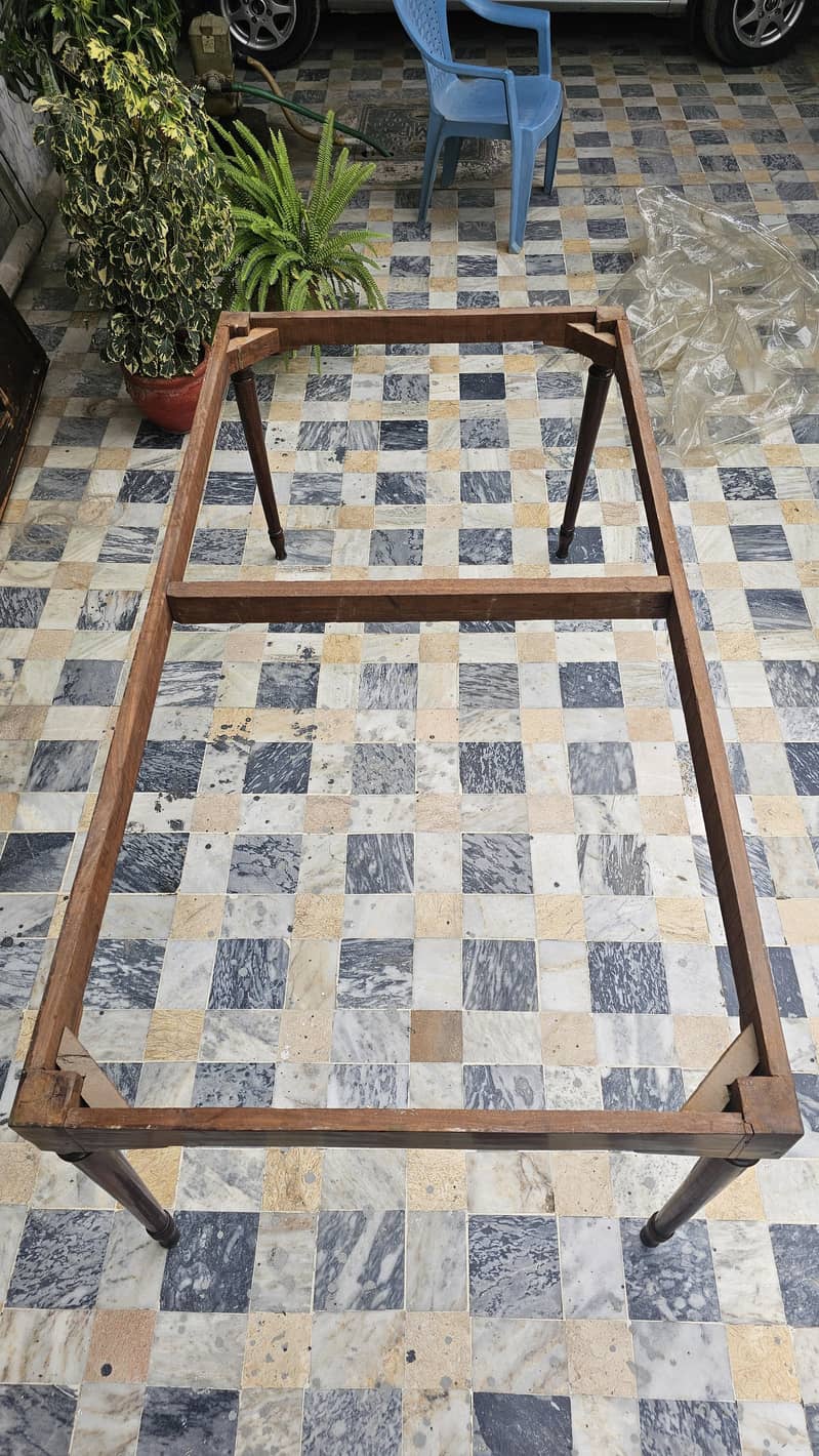 Solid Wood Dining Table - 7.5 ft (8 Seater) 2