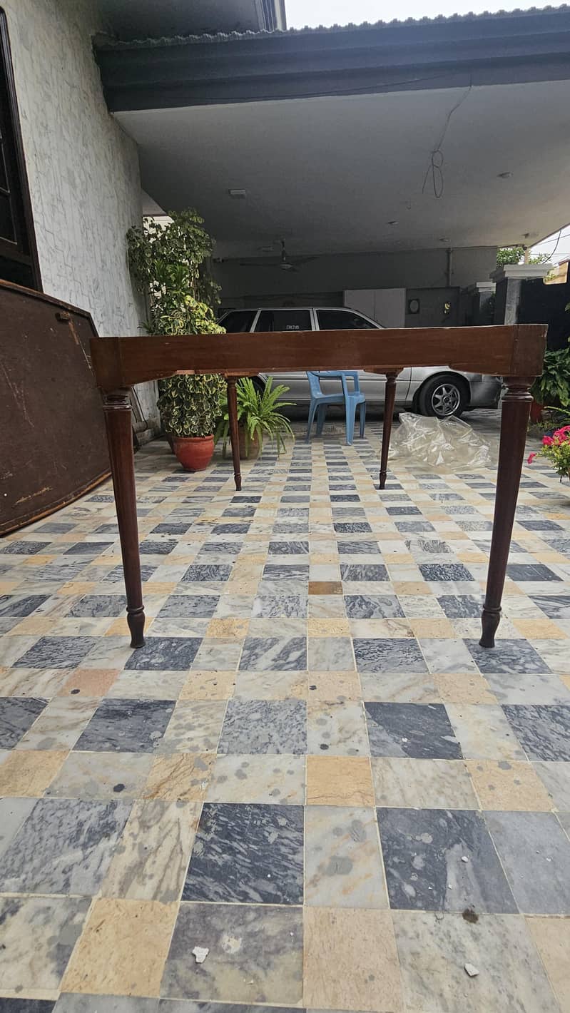 Solid Wood Dining Table - 7.5 ft (8 Seater) 3