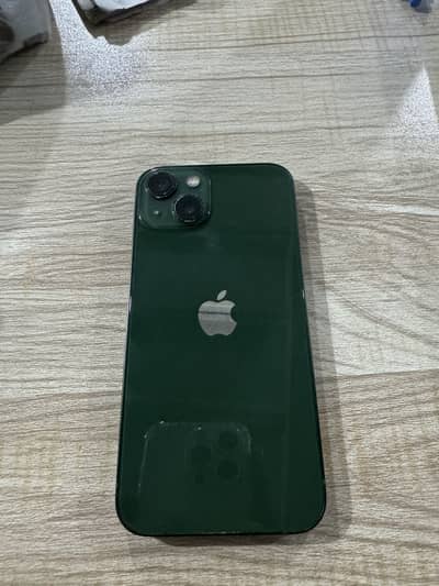 I phone 13 Green colour 128 GB