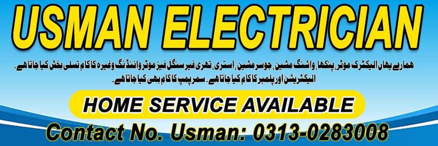 Professional Usman Electrition