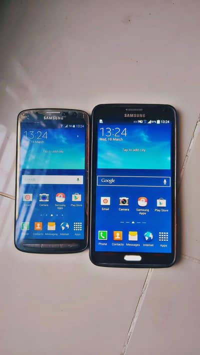 Samsung Note 3 & Samsung s4 Active